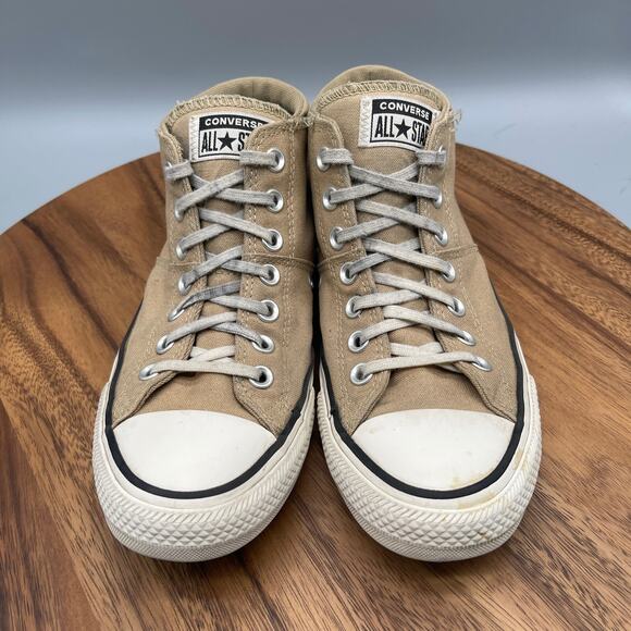 Converse Chuck Taylor All Star Malden Street Mid Shoes Womens 9 Taupe Brown - Picture 2 of 8
